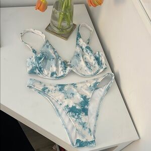 Hollister Tie-Dye Bikini Set